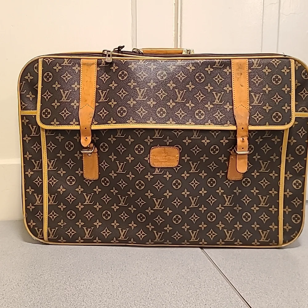 Louis Vuitton Monogram Canvas Big Suitcase - Brown Vintage
